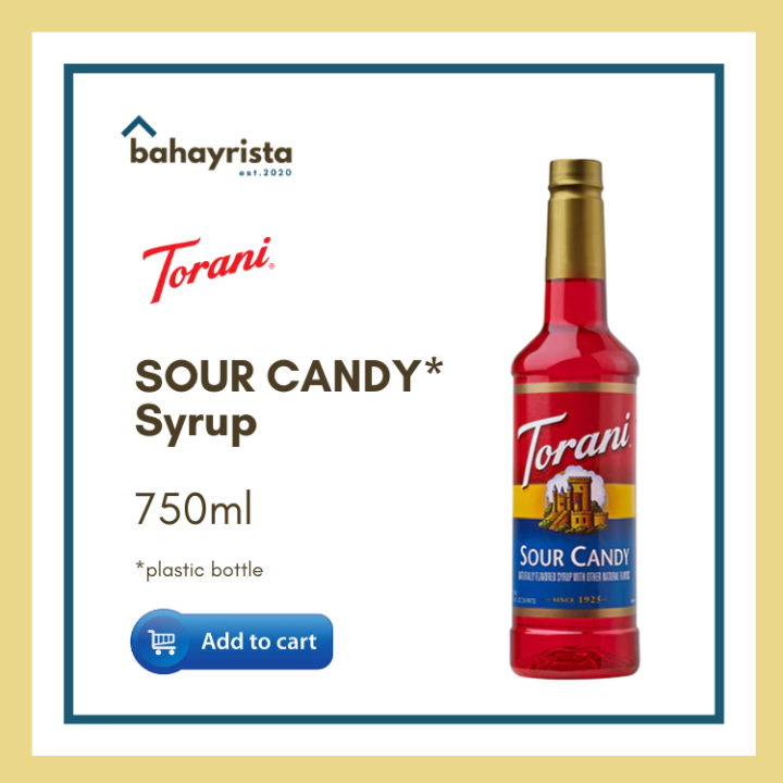 Torani Sour Candy Syrup 750ml Lazada PH