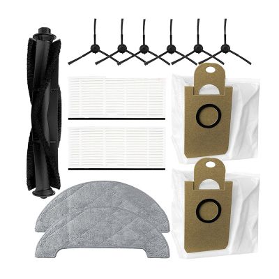 Main Side Brush Hepa Filter Dust Bag Mop Cloths Rag Spare Parts for S9 Robot Vacuum Cleaner Accessories Kit
