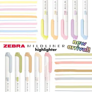 日本ZEBRA斑马Midliner双头荧光记号笔Zebra Mildliner Double-Sided Highlighter