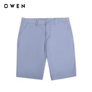 OWEN - Quần short Slim Fit SK220655 màu Xanh