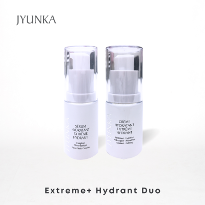 Jyunka Hydrating Duo จุงกา ไฮเดรตติ้ง ดูโอ (เซ็ตเซรั่มและครีมเติมน้ำให้ผิวอย่างล้ำลึก และลดความมันระหว่างวัน)