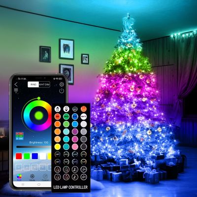 2/5/10M Led Strip Light RGB Infrared Bluetooth Light Xmas Decoration For Home Christmas Tree Lights Xmas Ornament Gift New Year