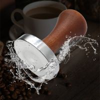 New Product 51Mm/53Mm/58Mm Espresso Coffee Tamper Wood Handle Powder Hammer Espresso Tamper Coffee Distributor Tampers For Coffee Coffeeware