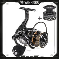 Spinning Fishing Reel 14LB ลาก 13 + 1BB 5.5: 1 โลหะ Spinning Wheel ปลาล้อพิเศษ Spool RT1000-5000 Series