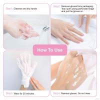 Apink 2Pcs1 Pair Moisturizing Hand Spa s Exfoliating Whitening Remove Dead Skin Hand Care Peeling
