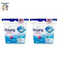 Downy ดาวน์นี่ เจลบอลซักผ้า ซันไรส์ เฟรช พลัส 13 ชิ้น สีฟ้า ( 2 กล่อง)