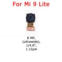 กล้องหน้าหลังสำหรับ Xiaomi Mi 9 Mi9 Lite โมดูลกล้องหันหน้าไปทางหลักอะไหล่ทดแทนสายเคเบิลงอได้