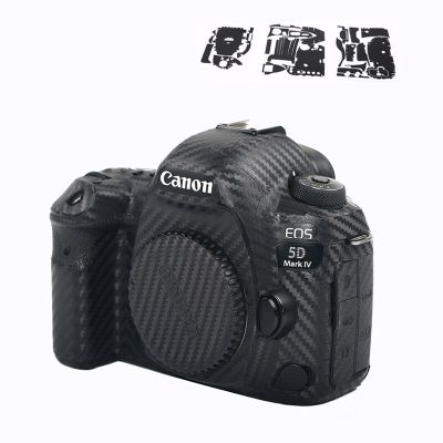 ฟิล์มกันรอยขีดข่วนชุดสำหรับแคนนอนฟิล์มไฟเบอร์คาร์บอนสำหรับติดกล้องมาร์กี5DIV 5D3 5D2 80D สติ๊กเกอร์สกินมาร์กี M50