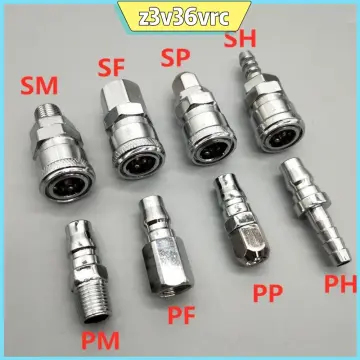 SH PH SP PP SM PM SF Pneumatic Connector Rapidities for Air