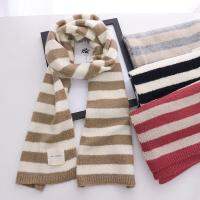 {Warm scarf}ผ้าพันคอขาวดำลายผู้หญิงฤดูใบไม้ร่วงและฤดูหนาวที่อบอุ่นเลียนแบบผ้าขนสัตว์ชนิดหนึ่งลายสก๊อตแฟชั่นทุกการแข่งขันหนาเกาหลีเคป