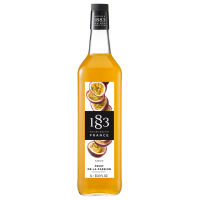 1883 PASSION FRUIT FLAVORED SYRUP 1000 ml.(1883 น้ำเชื่อมกลิ่นเสาวรส 1000 มล.)