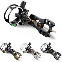 TP3540 Compound Bow Sight 4 Pin 0.019 "ไฟเบอร์  อลูมิเนียมยิงเป้าหมาย