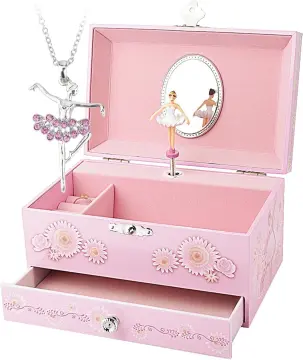 Ballerina Jewelry Box for Girls Musical - Kids Jewelry Box