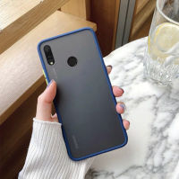 Case Huawei Y9 2019 เคสโทรศัพท์ หัวเว่ย เคสกันกระแทก ขอบสีหลังขุ่น