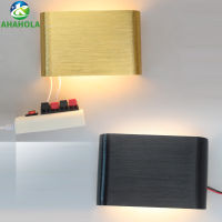 Bathroom Wall Light Fixtures Gold Silver Black Aluminum Sconce Led Wall Lamp Modern Minimalist Light Bathroom Led Mirror Light