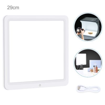 PULUZ 30cm Mini LED Photography Shadowless Light Lamp Panel Pad(White)