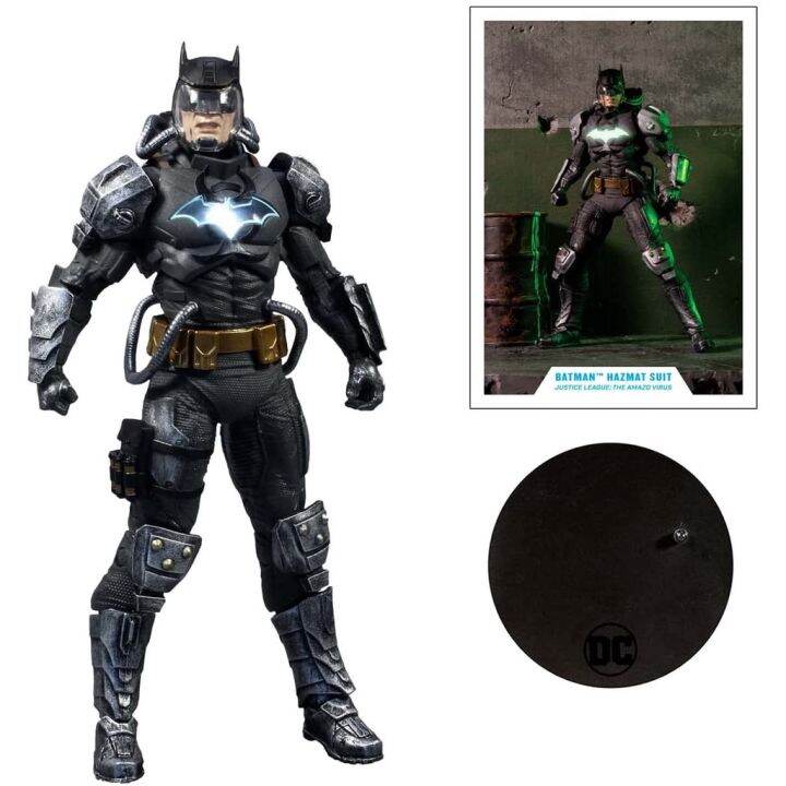 Mô hình McFarlane?DC Multiverse 7-inch?Justice League: The Amazo Virus -  Batman (Hazmat Suit) - Target Exclusive 