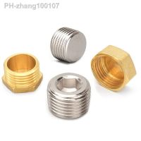 Copper 1/8 quot; 1/4 quot; 3/8 quot; 1/2 quot; 3/4 quot; Male Thread Brass Pipe Hex Head End Cap Plug Fitting Coupler Connector Adapter Copper 1/8 quot; 1/4 quot;