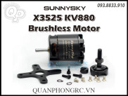 Sunnysky X3525 KV880 Outrunner Brushless Motor không chổi than