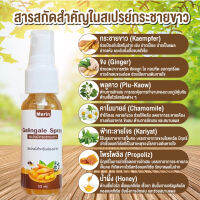 Propoliz mouth spray กระชายขาว+สมุนไพร 8 ชนิด 30ml  ? ต้านโควิ 300% สเปรย์ฉีดคอ สเปรย์พ่นคอ Propoliz เม้าท์สเปรย์ โพรโพลิซ สเปรย์ฆ่าชื้อ19  1 ขวด/earth 2565