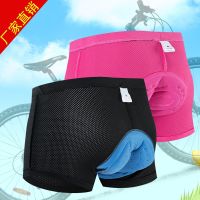 High-end original Cycling underwear mens and womens mountain bike pants spring summer autumn winter silicone pad crotch thickened comfortable breathable bicycle shorts