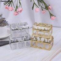 ❐▤ Transparent Organizer Trinket Treasure Storage Mini Home Case Chest Collectibles Desktop Gem Candy Makeup Pirate Jewelry Box