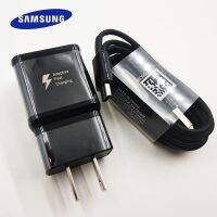 [ใหม่2023] Samsung Galaxy US Plug ที่ชาร์จความเร็วสูงอะแดปเตอร์ Fast Charge 1.5M ประเภท C สำหรับ Galaxy S21 S20 S22 S10 S8 S9 Plus หมายเหตุ10 20