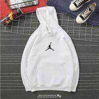 利 AIR JORDAN สเว็ตเตอร์และคาร์ดิแกน เสื้อกันหนาวพิมพ์ลาย เสื้อฮู้ดดี้แฟชั่น AJ