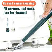 Soap Dispensing Toilet Brush With Holder Silicone Long Handled Cleaning Brush Wc Toilet Brushes Bathroom Accessories