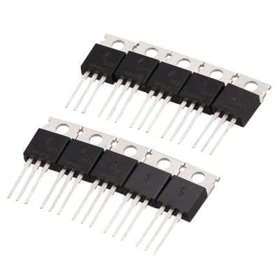 10 Pcs 3 Pin NPN TO-220 Power Transistors 100V 6A TIP41C