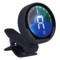 Eno Et-39 Guitar Tuner Rotatable Clip-On Tuner Lcd Display for Chromatic Acoustic Guitar Bass Ukulele Guitar Accessories