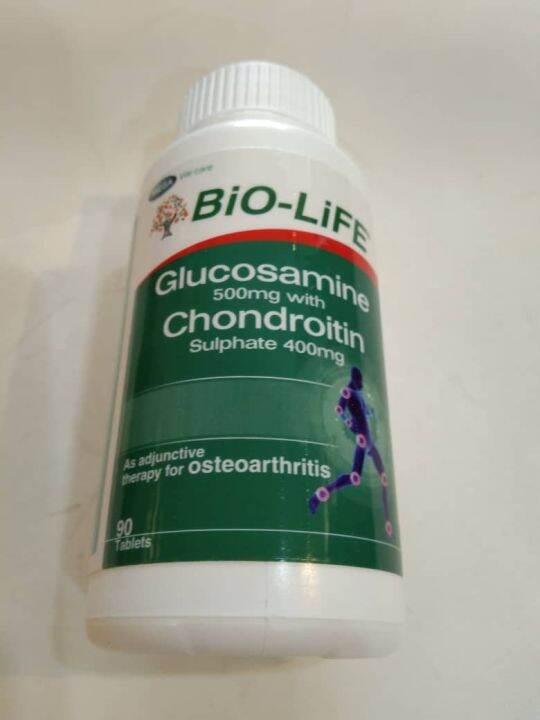 BioLife Glucosamine 500mg with Chondroitin Sulphate 400mg 90s Lazada