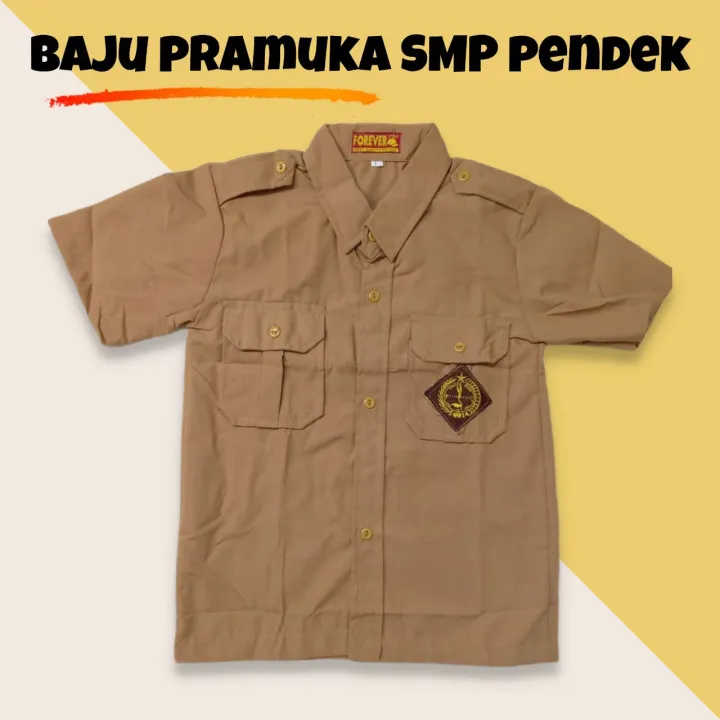 Baju Pramuka Smp Lengan Pendek 15 Tahun Lazada Indonesia