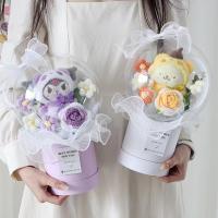 Kuromi Cinnamoroll Kt ช่อดอกไม้ลูกบอลสีสันตุ๊กตาแมวของฉันของขวัญคริสต์มาสวันวาเลนไทน์