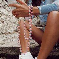 33 Styles Long Bead Mobile Phone Straps Detachable Convenient Anti-lost String Chain Neck Hanging Keys Cell ID Camera Rope