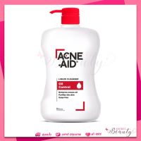 Acne-Aid liquid cleanser สีแดง 900ml คลีนเซอร์ล้างหน้าสำหรับผู้มีปัญหาสิว - สีแดง