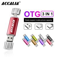 smart 3 IN 1 OTG memoria usb flash drive 128GB 64GB pen drive 32GB 16GB cle usb memory 8GB black micro pendrive Type c usb stick