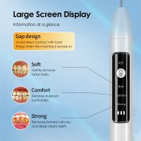 ZZOOI Ultrasonic Dental Scaler For Teeth Tartar Stain Teeth Whitening Cleaner Electric Sonic Teeth Plaque Oral Irrigator