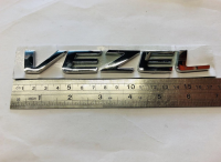 โลโก้ตัวอักษร เวเซล ฮอนด้า เฮชอาร์วี ติดด้านหลัง HONDA VEZEL / HRV emblem logo for rear