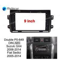 Flightcar วิทยุติดรถยนต์ Fascia สำหรับ2005-2014 Suzuki SX4/ Fiat Sedici 9นิ้วเฟรมแผงสเตอริโอการเล่น MP5