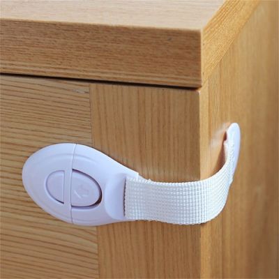 1 pcs Creative Baby Safety Lock Plastic Drawer Door Cabinet Cupboard Safety Locks protection from children for newborns