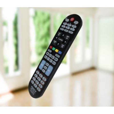 RM-L1107+8 Universal LEDLCD Remote Control with Media Play and 3D Buttons For Majority Brands