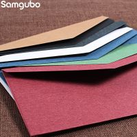 5pcs/lot Vintage Kraft Paper Envelopes European Envelope Style Envelopes for Letters Postcard Wedding Invitations Letter Mailer