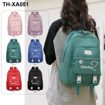 Back-to-school backpack hot style tide junior high school student sports laptop bag large capacity men and women