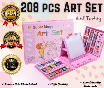 208 pieces Art Supplies produced Oil Pastels Crayons Colored