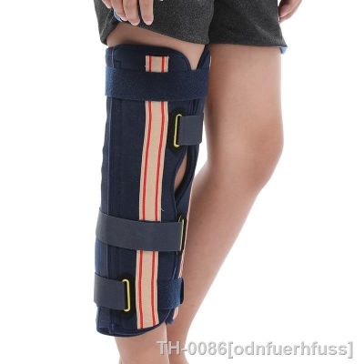 ❏✟ Kids Suporte de Fixação do Joelho Ajustável Leg Fracture Splint Lesão Ligamento Menisco Recuperação Brace Posture Corrector