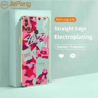 JiePeng สำหรับ tecno Spark 6 Air Spark 5 Air 6 Go 2020หรูหราสีชมพู Mickey DICE กันชนป้องกันโทรศัพท์ Case