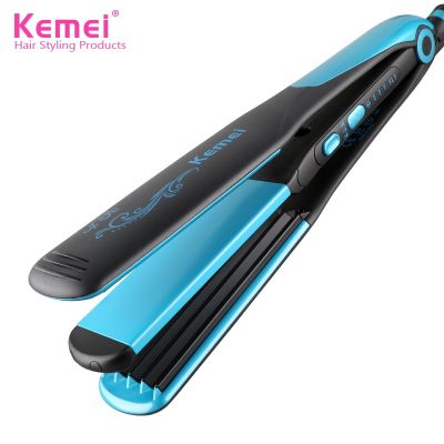 Straight a dual-use curling iron 2 in 1 does not hurt anion corn clip hair salon tools