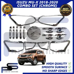 Isuzu MU-X MUX Garnish Set 2021 2022 2023 Onwards BLACK AND CHROME