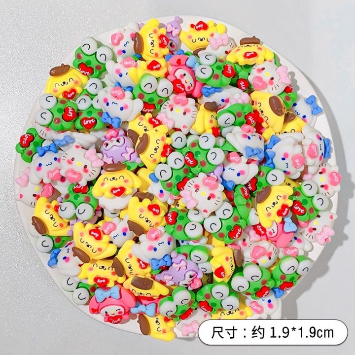 10-pieces-set-random-mixed-cartoon-animal-candy-food-series-mobile-phone-resin-flatbacks-cream-gel-diy-material-accessories